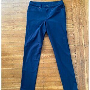 lululemon ABC Slim-Fit 5 Pocket Pant 37"L Warpstreme - Navy 32 waist